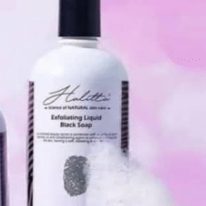 Liquid Exfoliating black soap