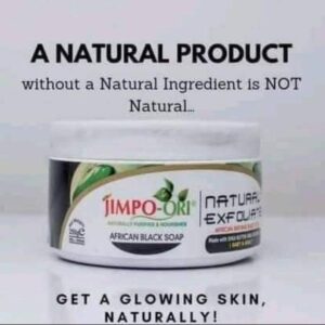 Jimpo-ORI Exfoliating Black Soap (Big)